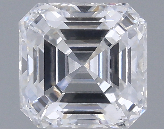 Actual 0.32 carat E Emerald lab-grown diamond
