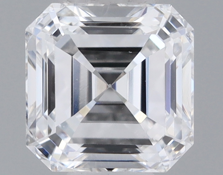 Actual 0.35 carat D Emerald lab-grown diamond