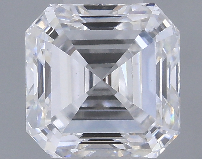 Actual 0.37 carat D Emerald lab-grown diamond